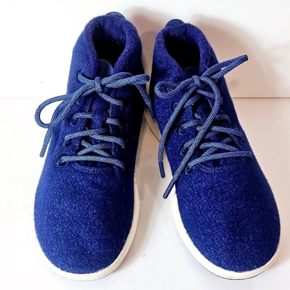 Allbirds Cobalt Blue Wool Runner-up Mizzle Highlights SIZE 11 - Picture 4 of 9